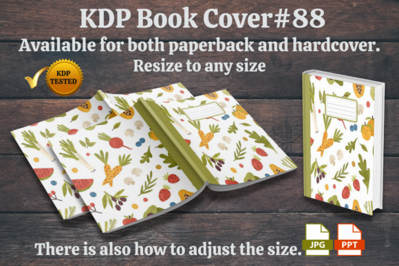 Download Low Content Book Cover/KDP Cover - Premium Resources
