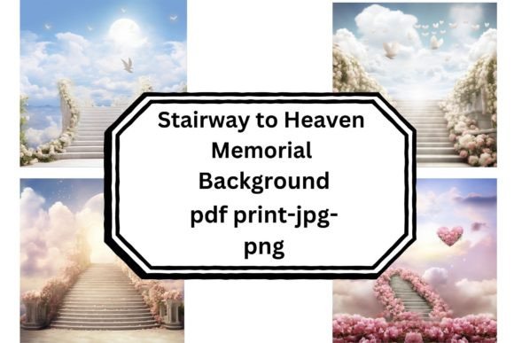 Download Stairway to Heaven Memorial Background - Heaven Collection