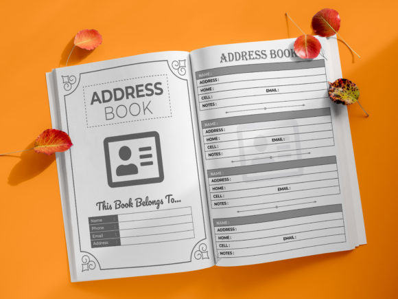Download Address Book Low Content Book Interior - Premium Resources