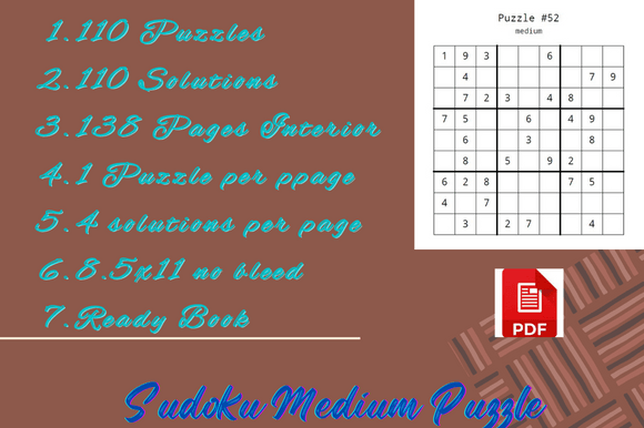 Download Sudoku Puzzle of Low Content Book - Low content book Collection
