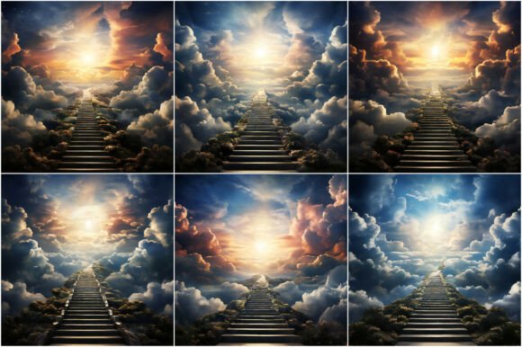 Download Stairway to Heaven Memorial Backgrounds - Heaven Collection