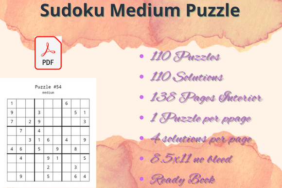 Download Sudoku Puzzle of Low Content Book - Premium Resources