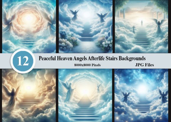 Download Peaceful Heaven Angels Afterlife Stairs - Heaven Collection