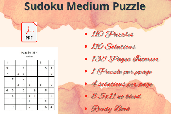 Download Sudoku Puzzle of Low Content Book - Low content book Collection