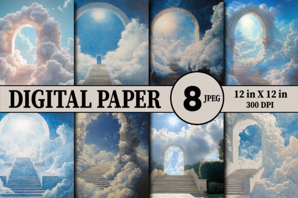 Download Stairway to Heaven Memorial Background - Heaven Collection