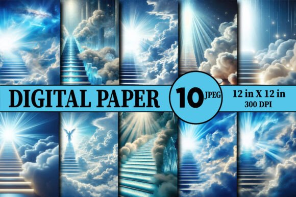 Download Serene Heaven Memorial Clouds Background - Heaven Collection