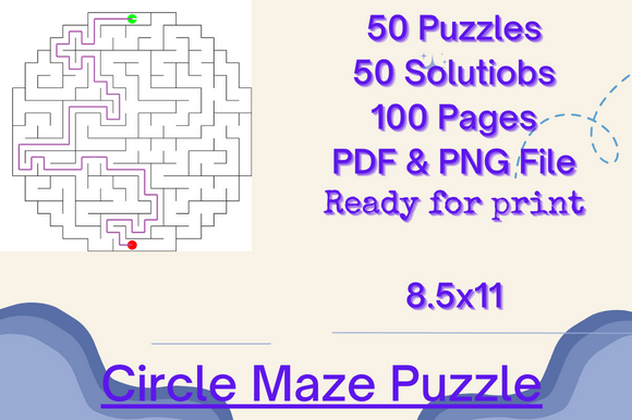 Download Maze Puzzle of Low Content Book - Premium Resources