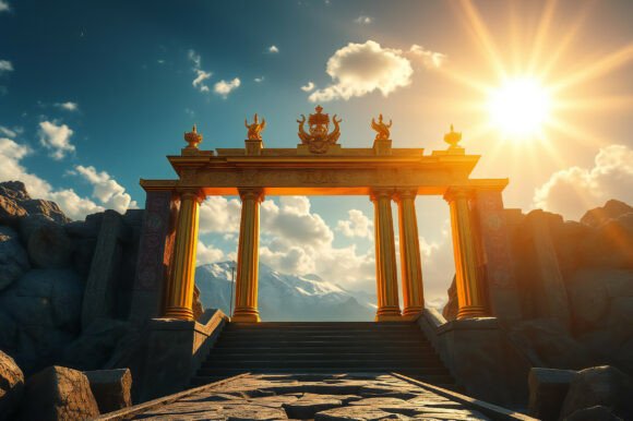 Download Gates to Heaven Background - Heaven Collection