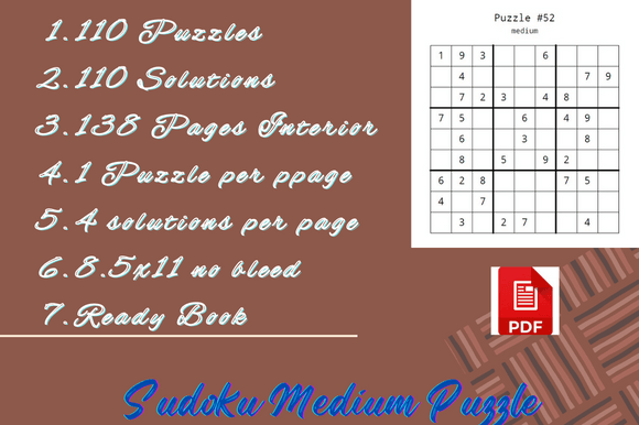 Download Sudoku Puzzle of Low Content Book - Low content book Collection