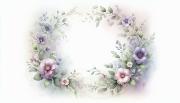 Download Lavender Pastel Frame - Pastel frame Collection