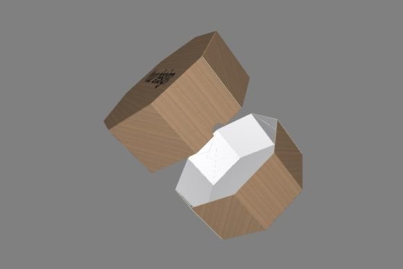 Download Gift Box Template ,Box DXF,A4 Template - Gift box template Collection
