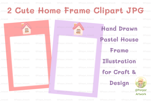 Download 2 Pastel Frame JPG for Crafts - Pastel frame Collection
