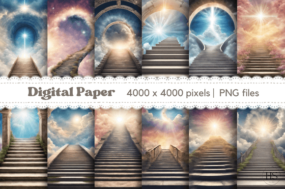 Download 12 Fantasy Stairway to Heaven Background - Heaven Collection